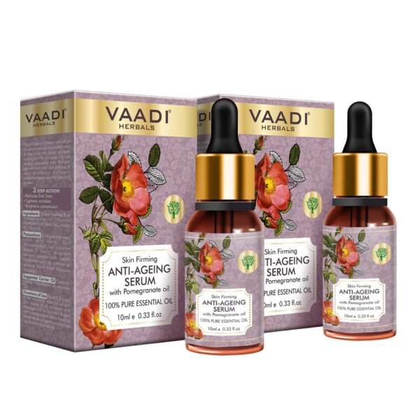 Vitamin E Anti Ageing Serum with Pomegranate Oil (10ml x 2)