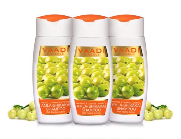 Amla Shikakai Shampoo-Hairfall & Damage Control (110 ml x 3)