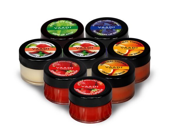 Assorted Pack of 8 Lip Balms (10 gms x 8)