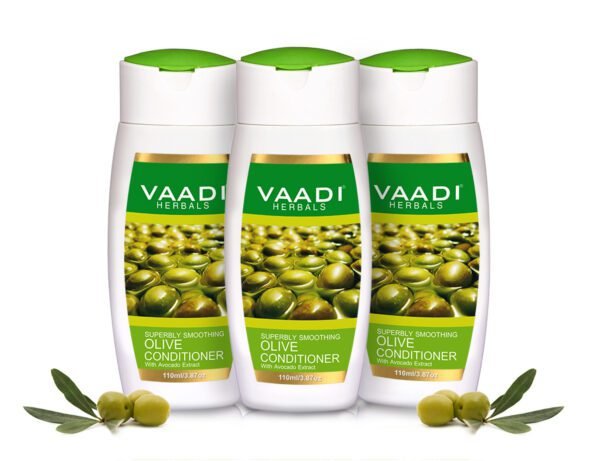 Pack of 3 Olive Conditioner With Avocado Extract - 110 ml x 3