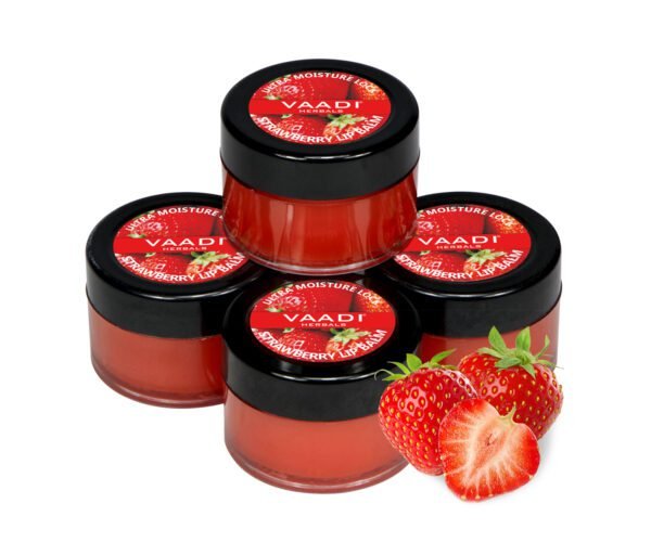 Lip Balm - Strawberry & Honey (10 gms x 4 )