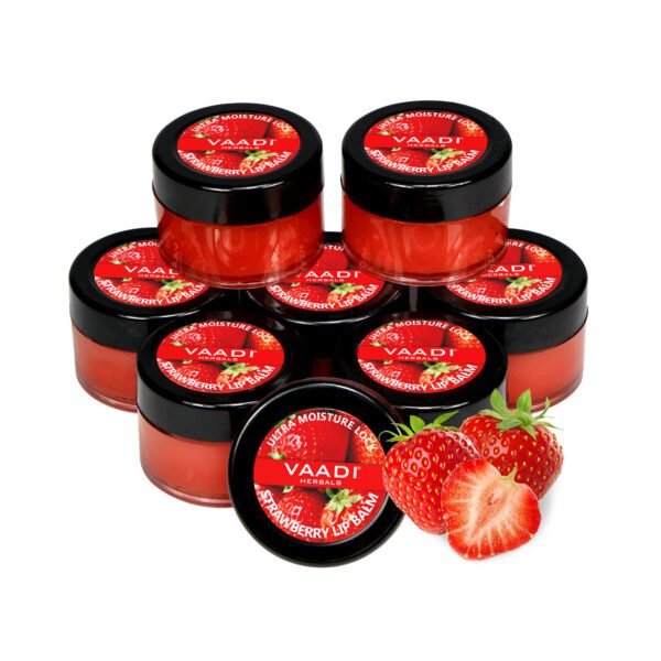Lip Balm - Strawberry & Honey (10 gms x 8)
