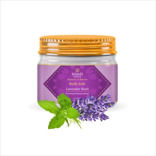 Bath Salt with Lavender & Basil (200 gms)