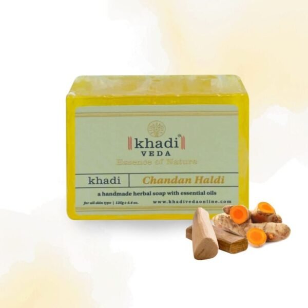 Chandan Haldi Herbal Soap (125 gms)