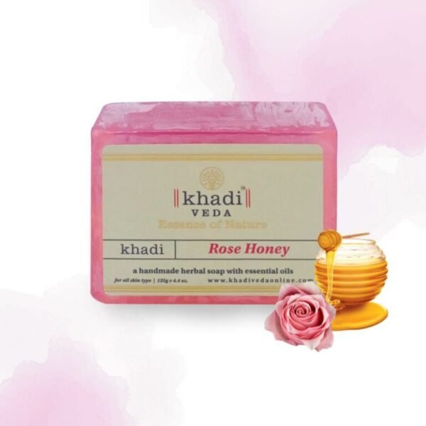 Rose Honey Herbal Soap (125 gms)