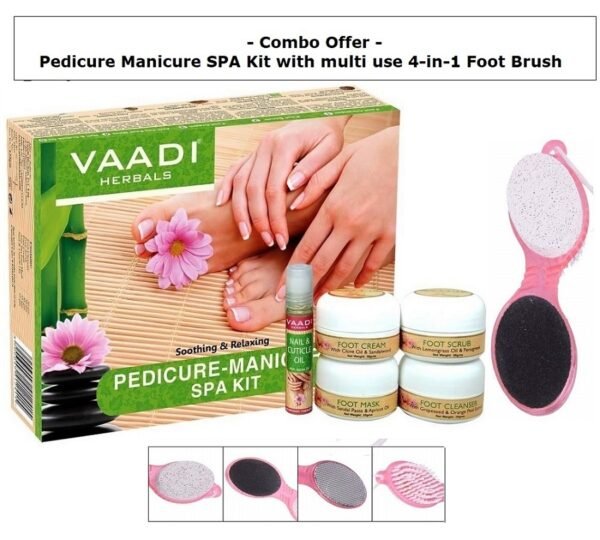 Vaadi Herbals Pedicure Manicure Kit
