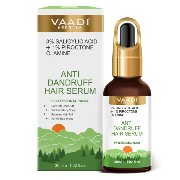 Anti Dandruff Hair Serum with 3% Salicylic Acid + 1% Piroctone Olamine (30 ml)