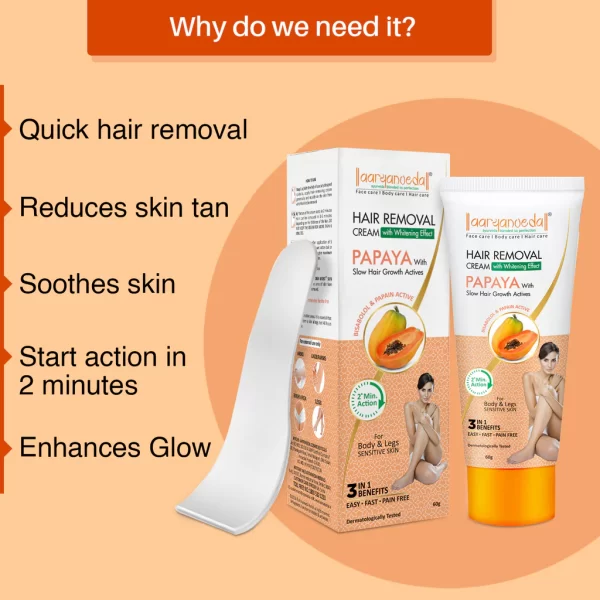 Papaya Hair Removal Cream