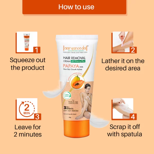 Papaya Hair Removal Cream